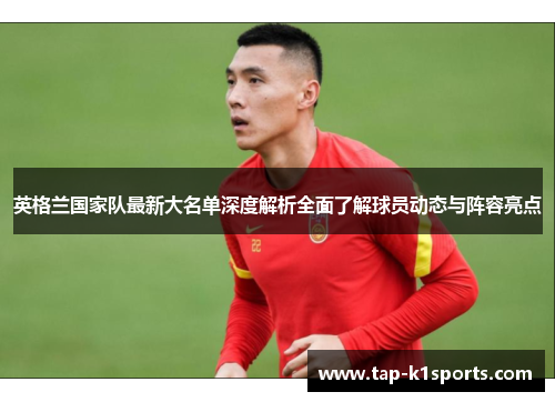 英格兰国家队最新大名单深度解析全面了解球员动态与阵容亮点